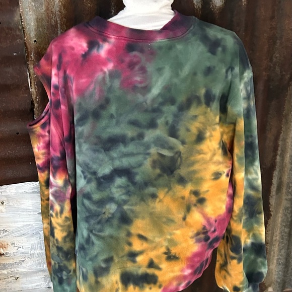 525 America  Tie-Dye Crewneck Sweatshirt- Size Large - Picture 5 of 6